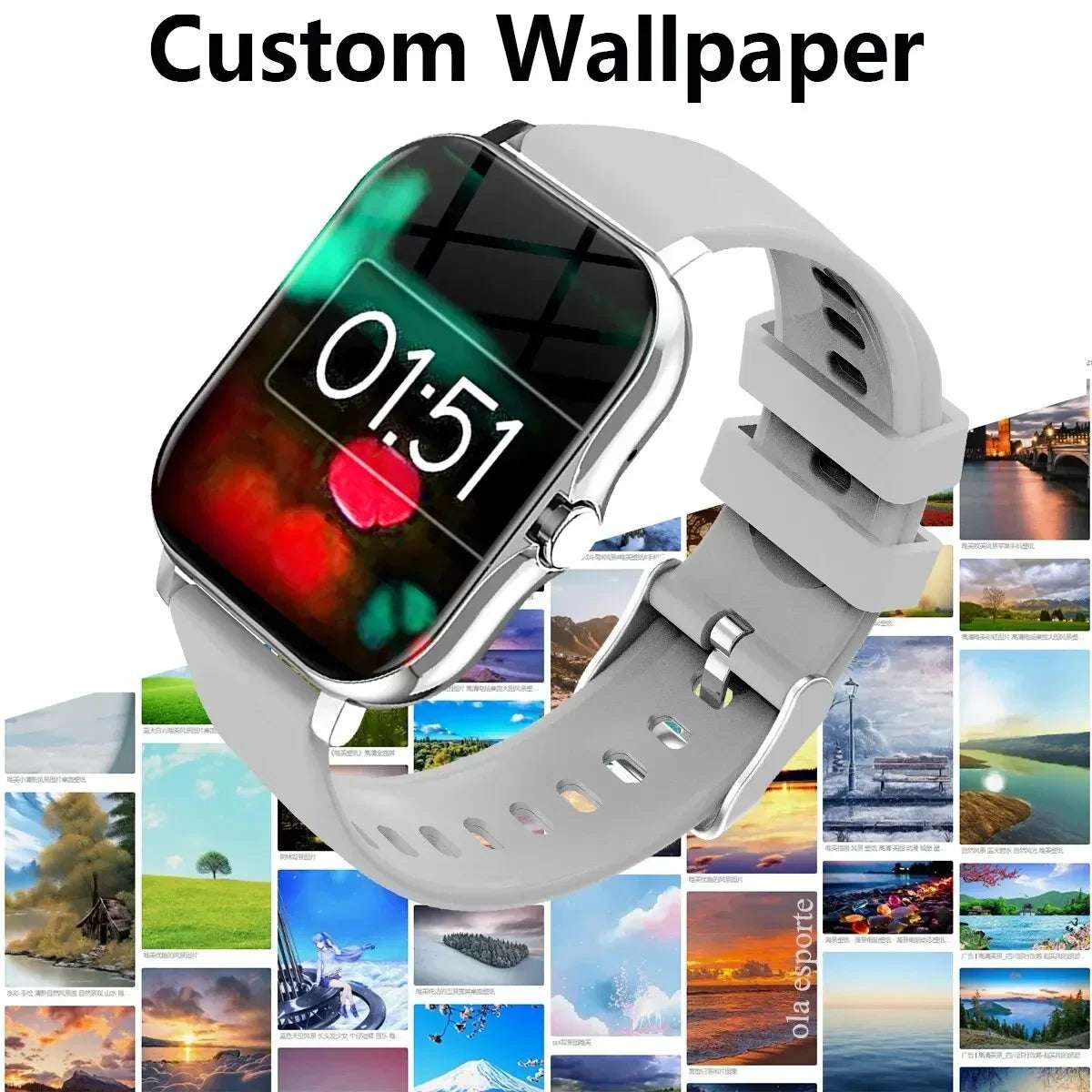 Smart Watches for Men Women Newest 2024 Sport SmartWatch Faces Bluetooth Call Phone